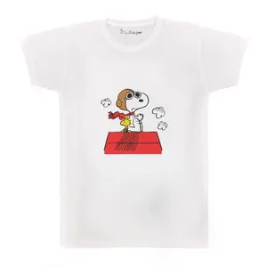 تی شرت بچگانه پرمانه طرح اسنوپی کد pmt.3678