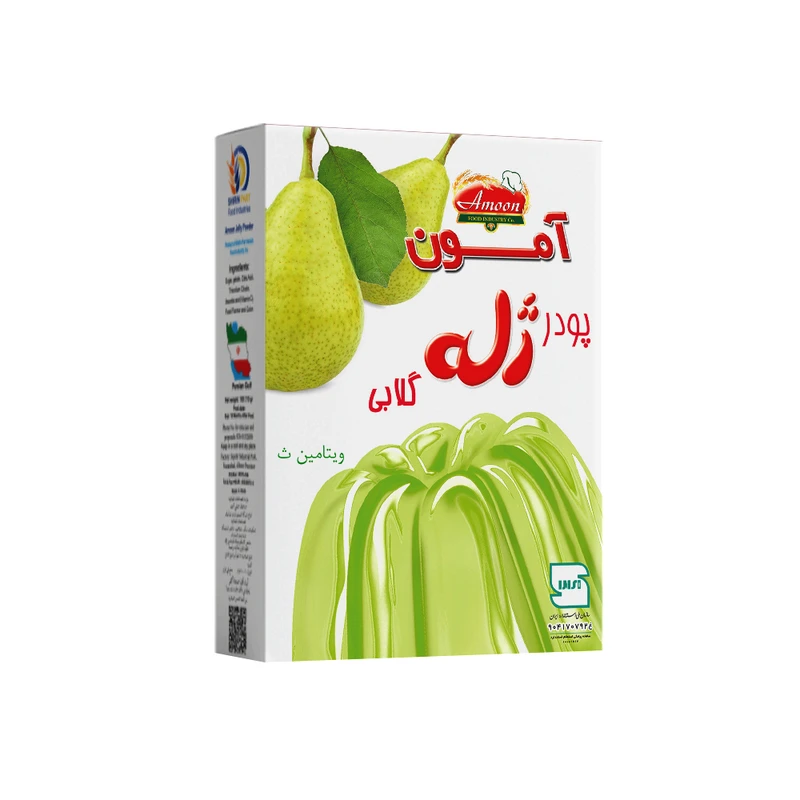 پودر ژله گلابی آمون - 100 گرم