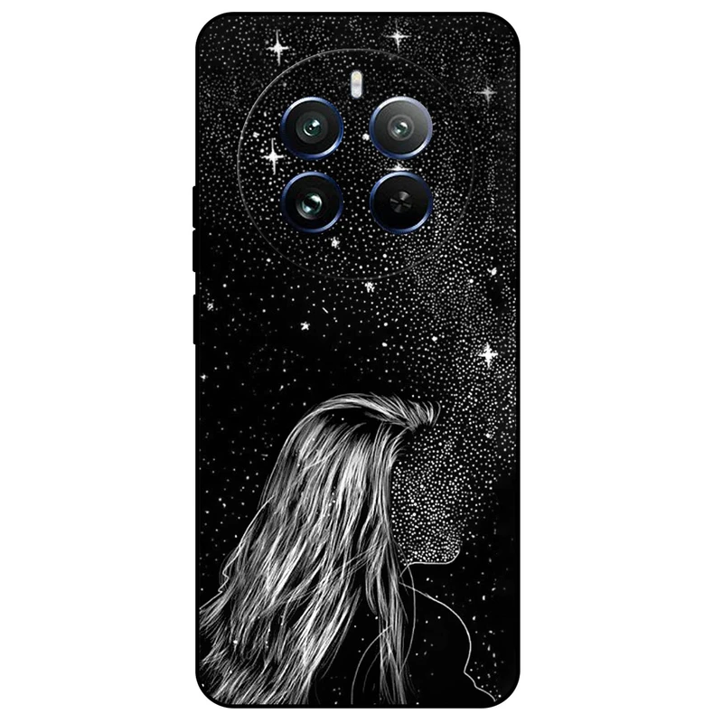 کاور مگافون طرح دخترانه مدل 8264 مناسب برای گوشی موبایل ریلمی 12 Pro / 12 Pro Plus