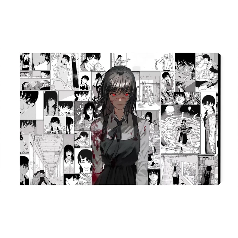 تابلو شاسی عرش مدل انیمه مرد اره ای  Chainsaw Man کد As3731