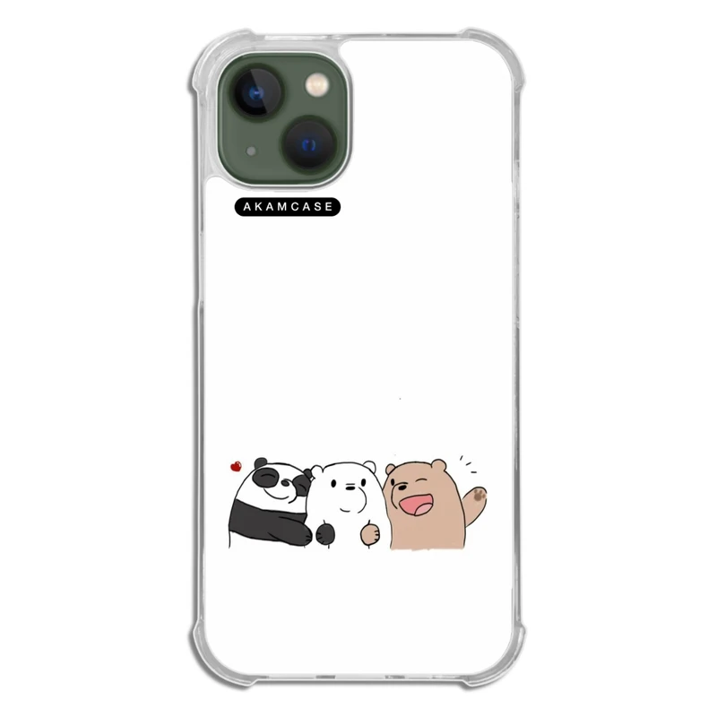 کاور آکام مدل AMCWTA13-BARE BEAR14 مناسب برای گوشی موبایل اپل iPhone 13