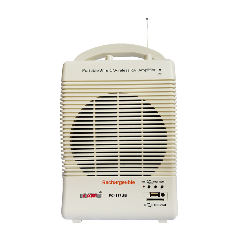 اکو پرتابل فایو کور مدل FC-117UB به همراه میکروفون