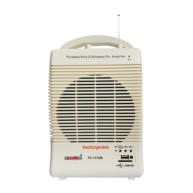 اکو پرتابل فایو کور مدل FC-117UB به همراه میکروفون