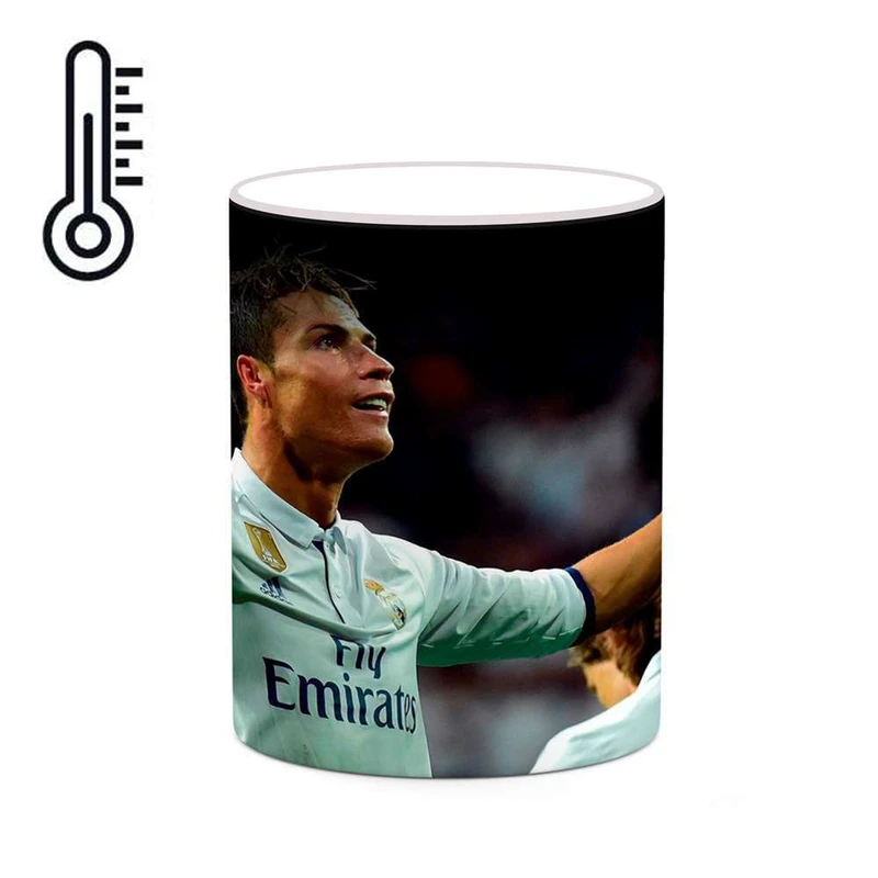 ماگ حرارتی کاکتی مدل کریستیانو رونالدو کد mgh24848