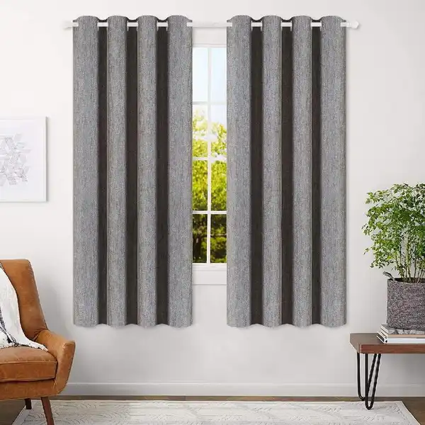 پرده دکوریما مدل TeslaGro-2PCs سایز 140x180 سانتی متر