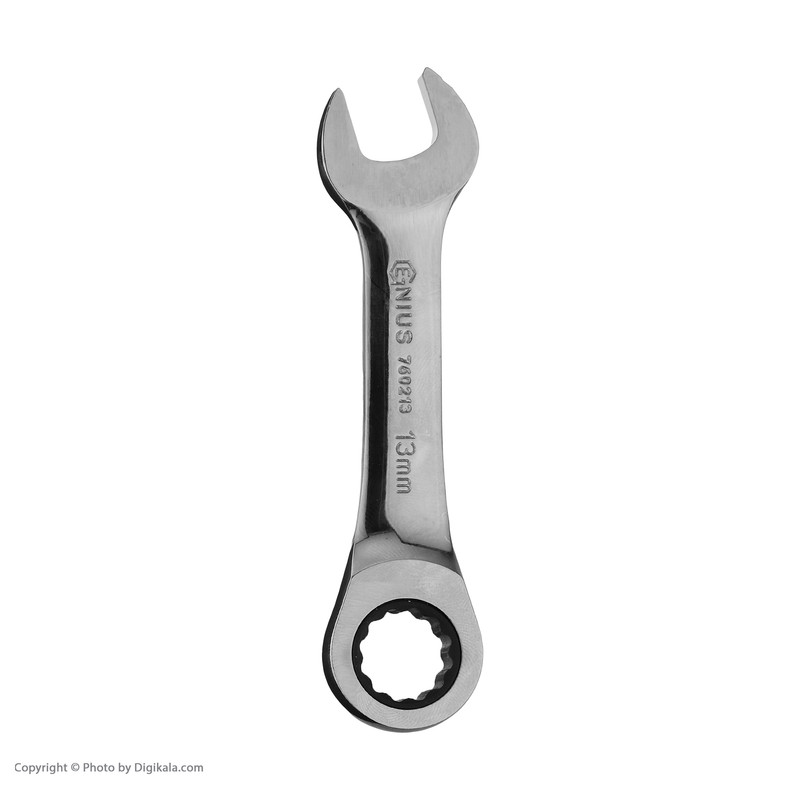 آچار یکسر تخت یکسر رینگی جغجغه ای جنیوس تولز مدل 760213 سایز 13 میلی متر آچار یکسر تخت یکسر رینگی جغجغه ای جنیوس تولز مدل 760213 سایز 13 میلی متر