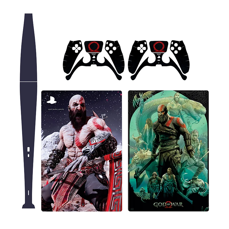  برچسب کنسول بازی پلی استیشن 5 دیجیتال توییجین وموییجین مدل god of war 22 مجموعه 6 عددی 