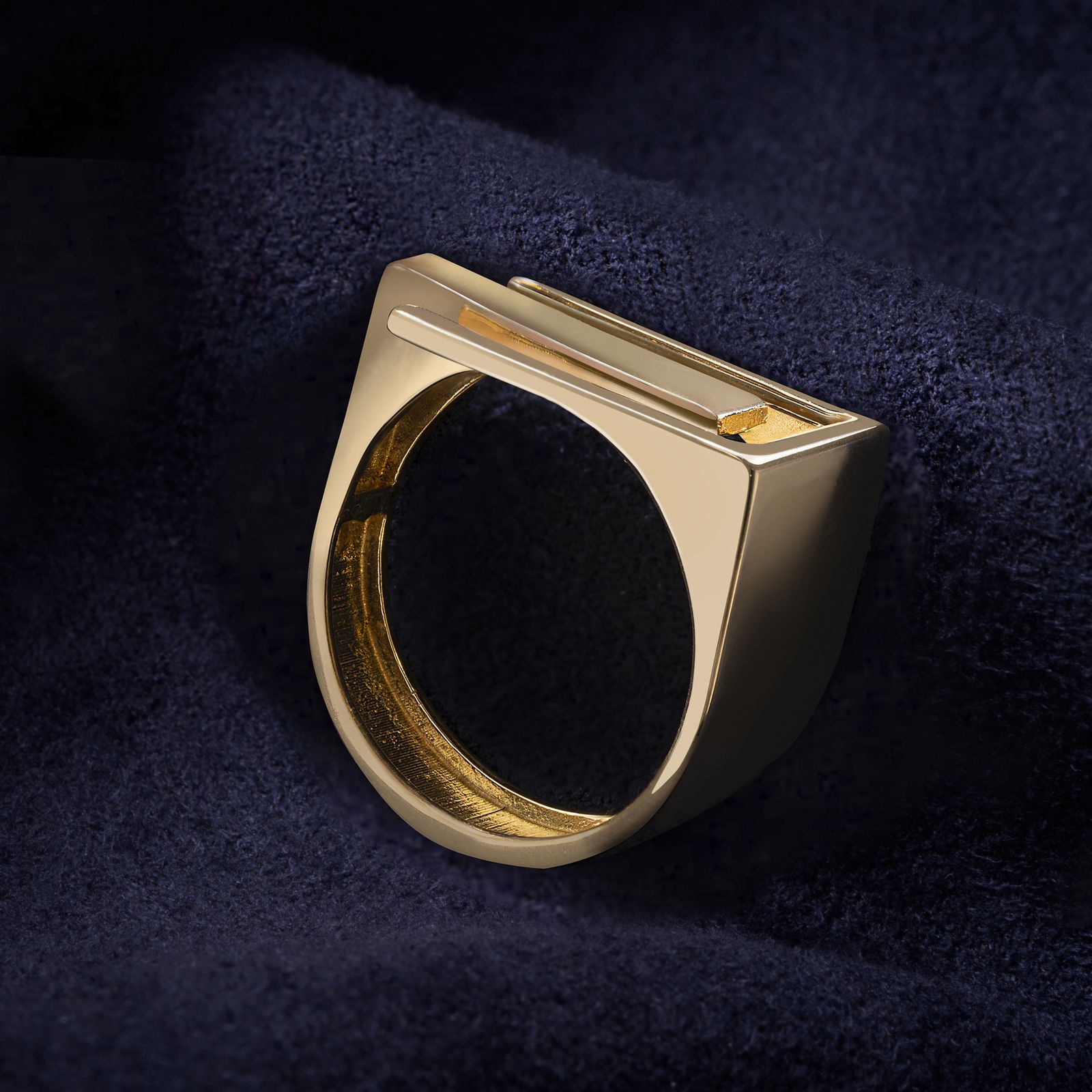 انگشتر طلا 18 عیار زنانه جواهری سون مدل 3347 -  - 3