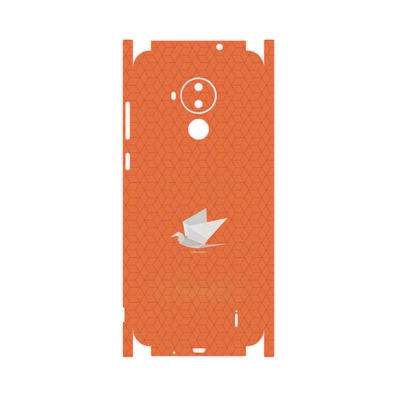 برچسب پوششی ماهوت مدل Minimalist origami bird-FullSkin مناسب برای گوشی موبایل نوکیا C30