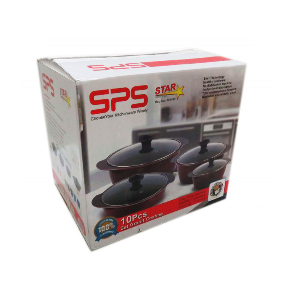 سرویس پخت و پز 8 پارچه اس پی اس مدل 201027