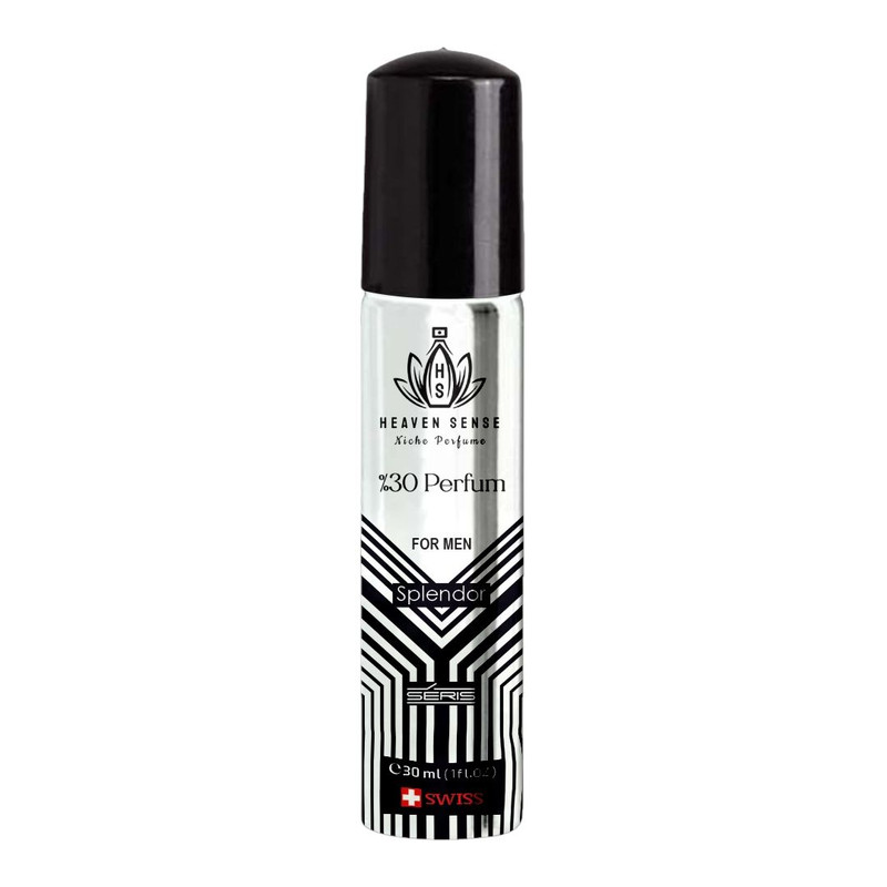 عطر جیبی مردانه هیون سنس مدل اسپلندور بلک حجم 30 میلی لیتر