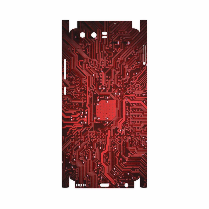 برچسب پوششی ماهوت مدل Red Printed Circuit Board-FullSkin مناسب برای گوشی موبایل هوآوی P10