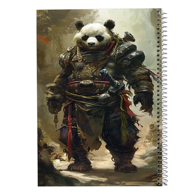 دفتر لیست خرید 50 برگ مدوپد مدل حیوانات جنگجو کد DF14903