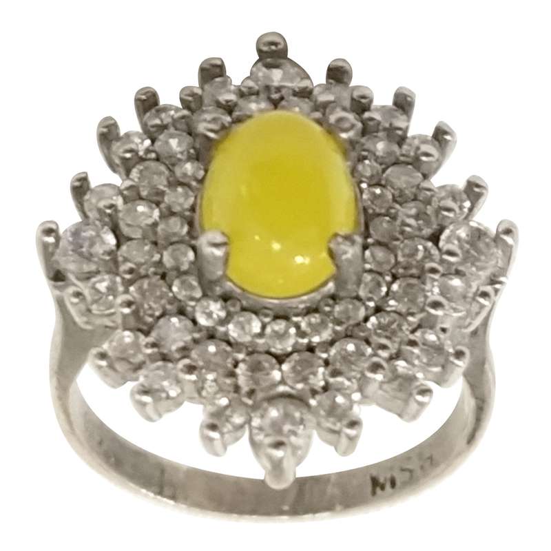 انگشتر نقره زنانه سلین کالا مدل شرف الشمس ce-As106