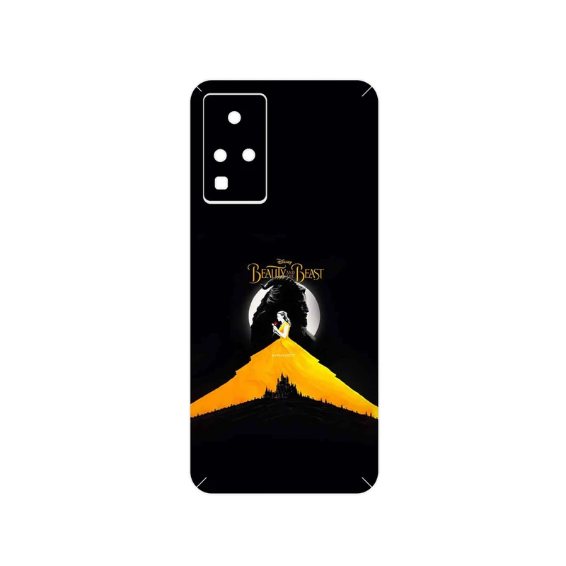 برچسب پوششی ماهوت مدل Beauty and the Beast مناسب برای گوشی موبایل اینفینیکس Zero X