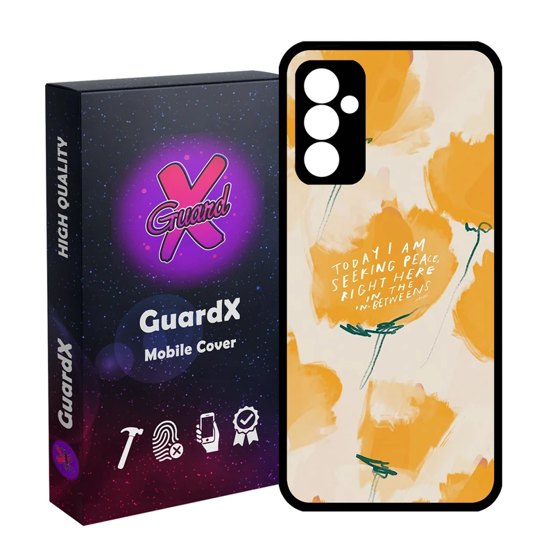 کاور گارد ایکس طرح Flower مدل Glass10830 مناسب برای گوشی موبایل سامسونگ Galaxy A55 / A55 5G