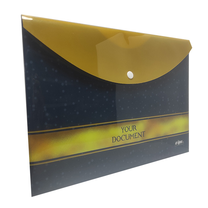 پوشه دکمه دار کلیپس طرح your document پوشه دکمه دار کلیپس طرح your document