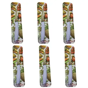 کارد میوه خوری کد 001 مجموعه 6 عددی