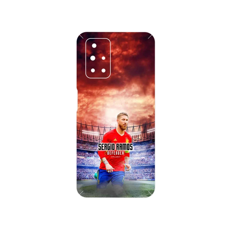 برچسب پوششی ماهوت مدل Sergio Ramos مناسب برای گوشی موبایل شیائومی Redmi 10 Prime