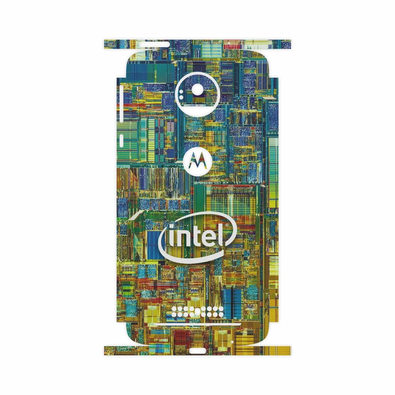 برچسب پوششی ماهوت مدل Intel Brand-FullSkin مناسب برای گوشی موبایل موتورولا Moto Z