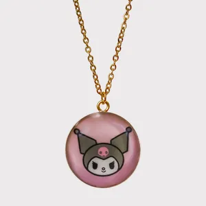 گردنبند دخترانه مدل کرومی کد 354