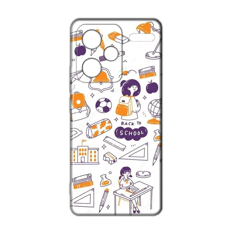 کاور مدل دانش آموز  کد 029 مناسب برای گوشی موبایل شیائومی Redmi Note 13 Pro Plus