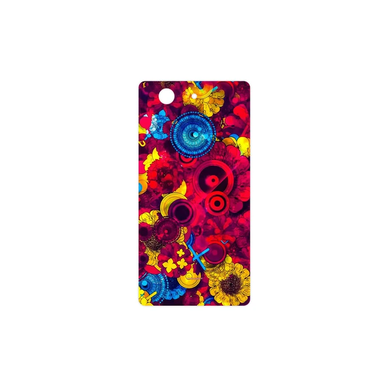 برچسب پوششی ماهوت مدل Vector Flower Garden Digital Art مناسب برای گوشی موبایل سونی Xperia Z3 Compact