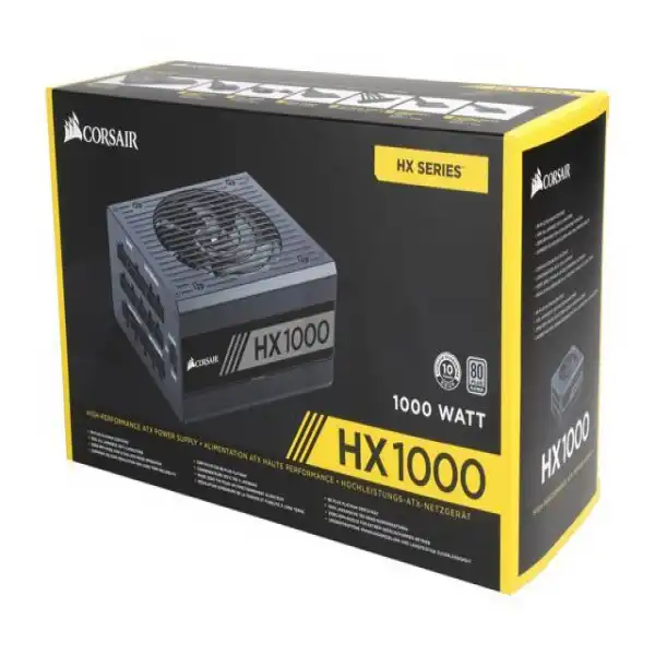 منبع تغذیه کامپیوتر کورسیر مدل hx1000