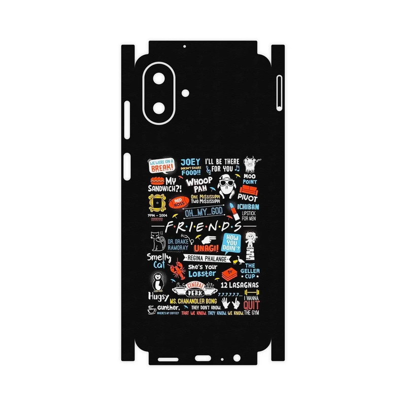 برچسب پوششی ماهوت مدل Friends 2-FullSkin مناسب برای گوشی موبایل سامسونگ Galaxy A07