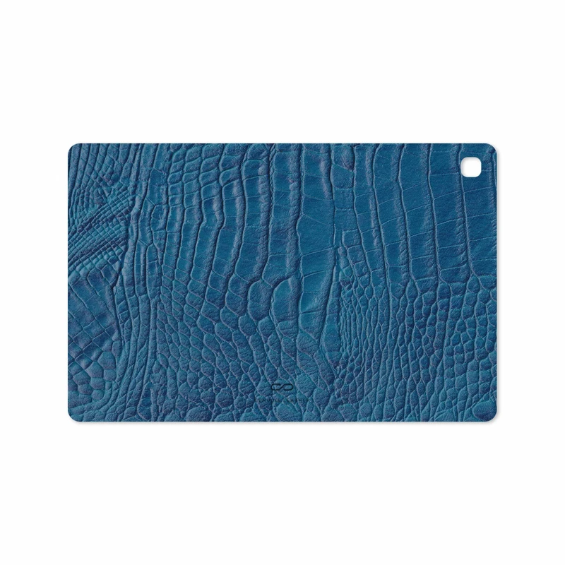 برچسب پوششی ماهوت مدل Blue-Crocodile-Leather مناسب برای تبلت سامسونگ Galaxy Tab S5e 10.5 2019 T725