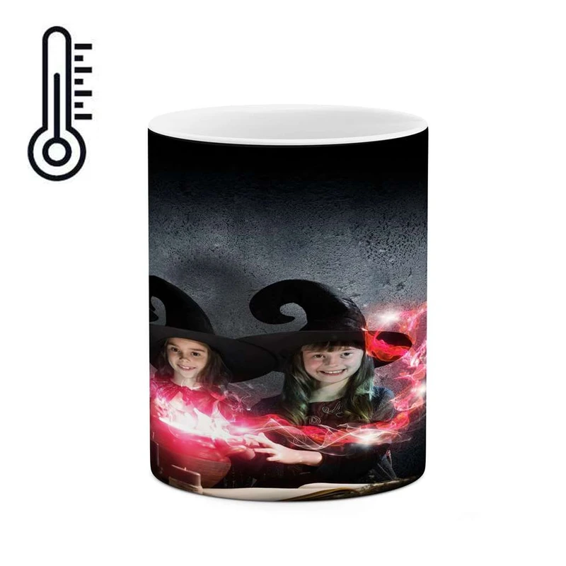 ماگ حرارتی کاکتی مدل بچه جادوگر کد mgh17954