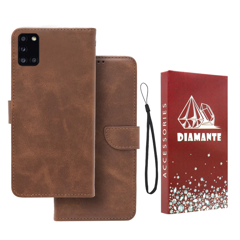 کیف کلاسوری دیامانته مدل Band Rd مناسب برای گوشی موبایل سامسونگ Galaxy A31 4G / 5G به همراه بندآویز