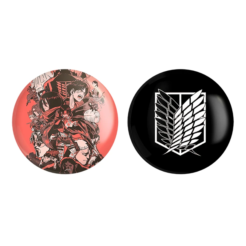 پیکسل خندالو مدل انیمه اتک آن تایتان کد 48464851 مجموعه 2 عددی