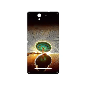 MAHOOT Night Light Fountain Cover Sticker for Sony Xperia C3 Dual