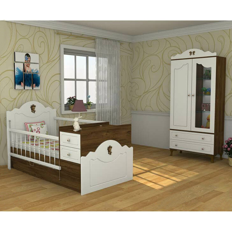 تختخواب کودک مدل فریماه سایز 95×150 سانتی متر تختخواب کودک مدل فریماه سایز 95×150 سانتی متر