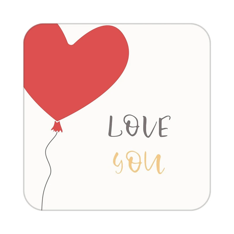 زیر لیوانی کاکتی طرح عاشقانه مدل mp39880