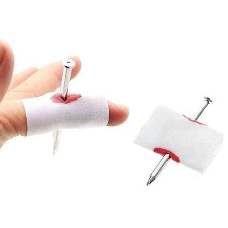 ابزار شوخی دنیای سرگرمی های کمیاب طرح میخ در انگشت مدل DSK1830 ابزار شوخی دنیای سرگرمی های کمیاب طرح میخ در انگشت مدل DSK1830