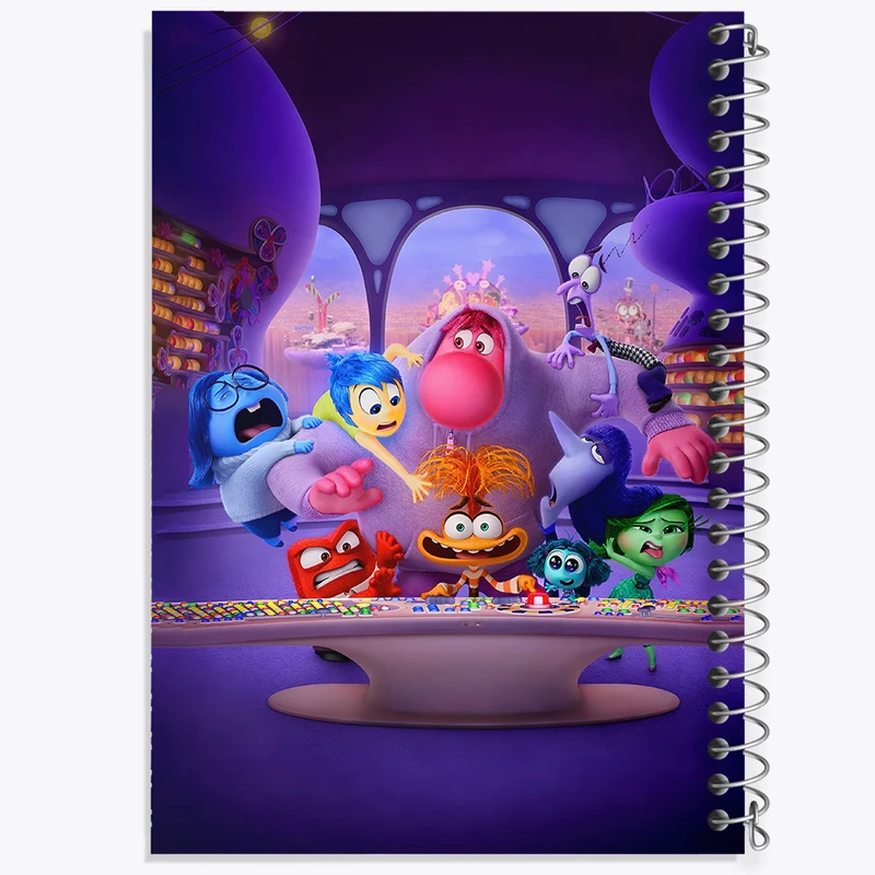 دفتر لیست خرید 50 برگ خندالو طرح اینساید اوت (Inside Out) کد N3389