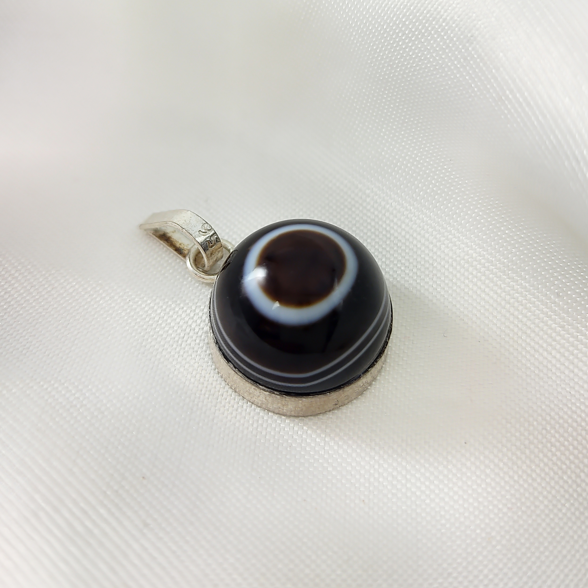 آویز گردنبند نقره مدل بابا غوری کد NG2064