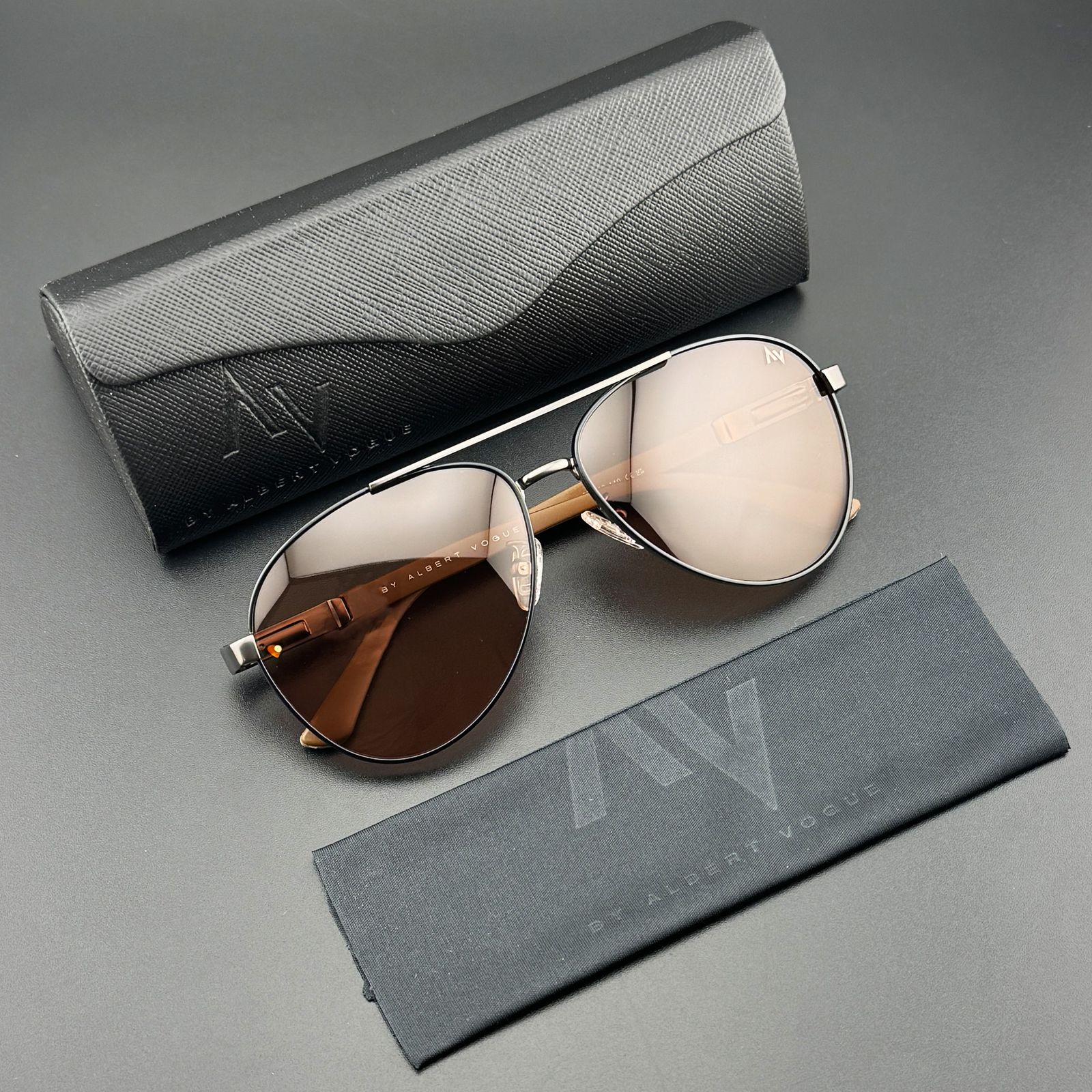 عینک آفتابی مردانه آلبرت وگ مدل 6319C21-P140 Polarized Avantgarde Visionary -  - 8