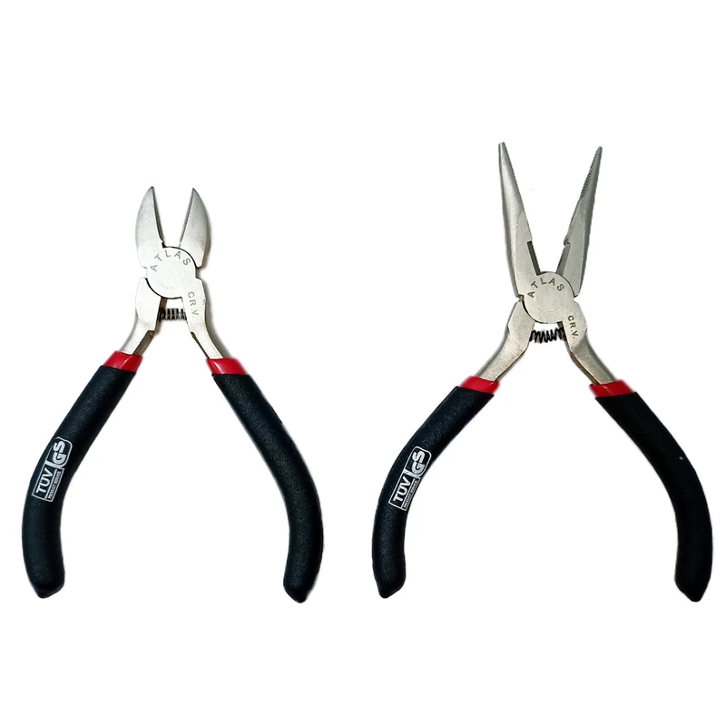 انبر مینیاتوری اطلس مدل 2pcs5379 مجموعه 2 عددی 
