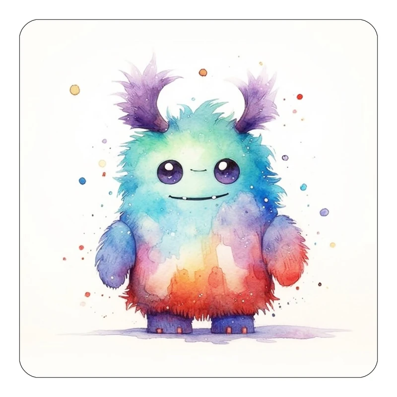 مگنت کاکتی طرح حیوانات رنگی مدل mp27067