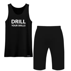 ست تاپ و شلوارک مردانه 27 مدل Drill Your Skills کد MH967