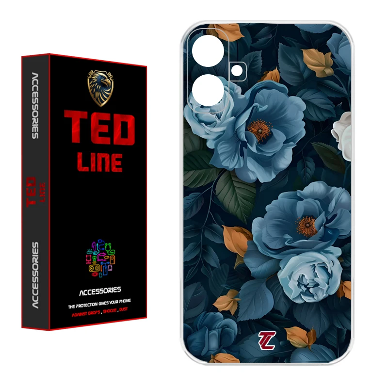 کاور تدلاین طرح گل کد 1227 مناسب برای گوشی موبایل سامسونگ Galaxy A06