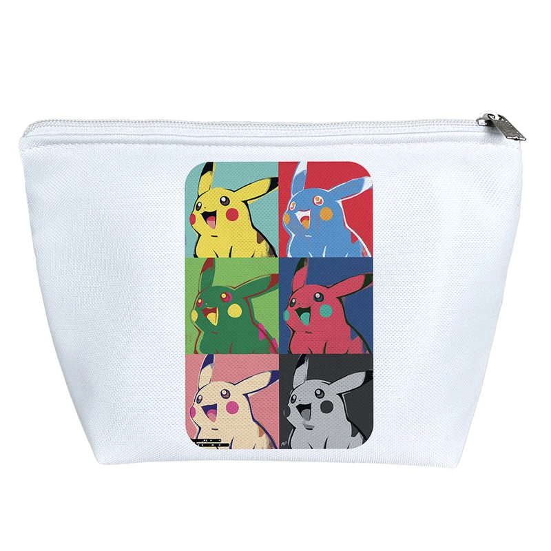 کیف لوازم آرایش دخترانه خندالو مدل پیکاچو انیمه پوکمون کد 7171