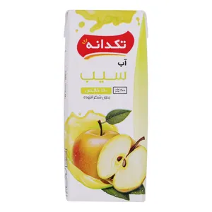 آب سیب تکدانه حجم 200 میلی لیتر
