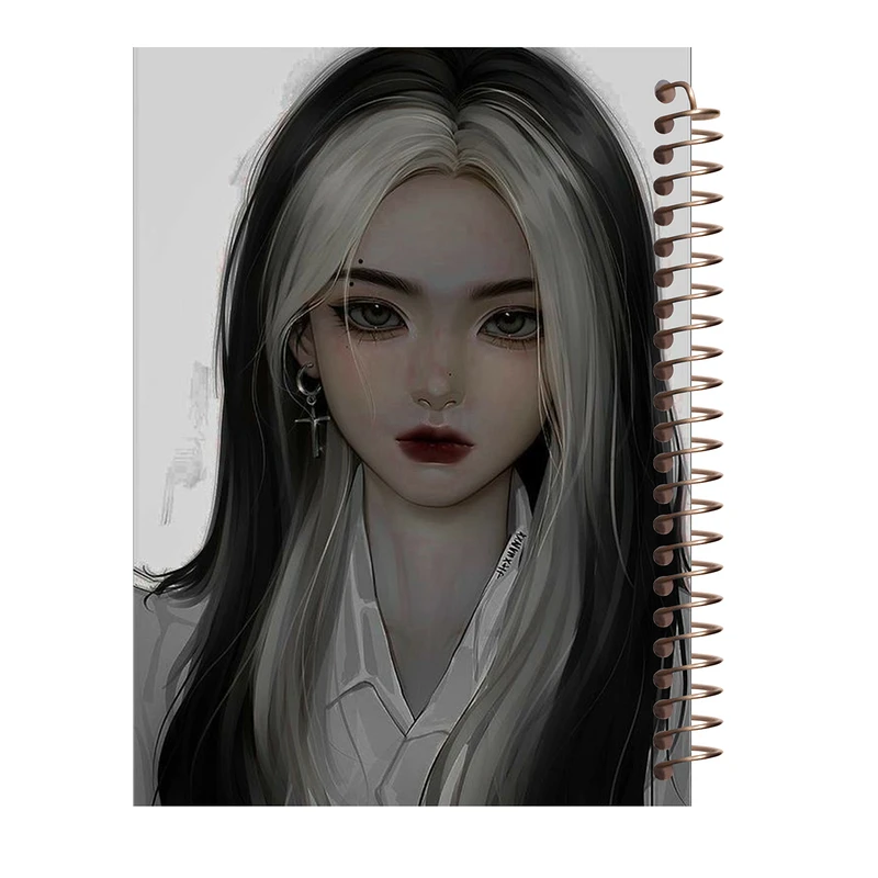 دفتر مشق 80 برگ طرح دختر کد J218