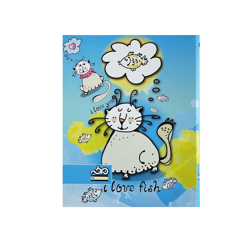 دفتر کلاسوری 80 برگ برکه کد 1107