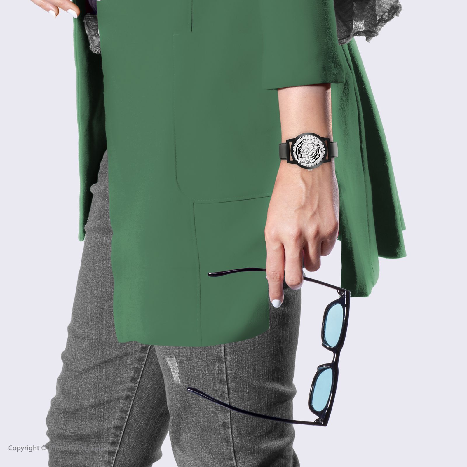 ساعت مچی عقربه ای ناکسیگو طرح Rick and Morty کد LF4241 -  - 2