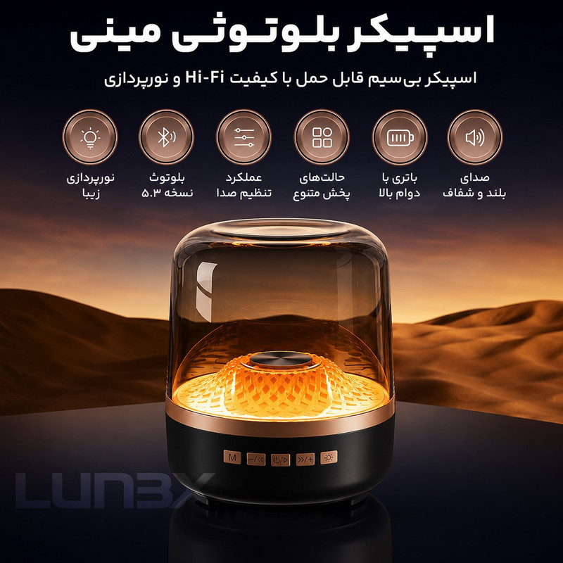 اسپیکر قابل حمل والر مدل 2500